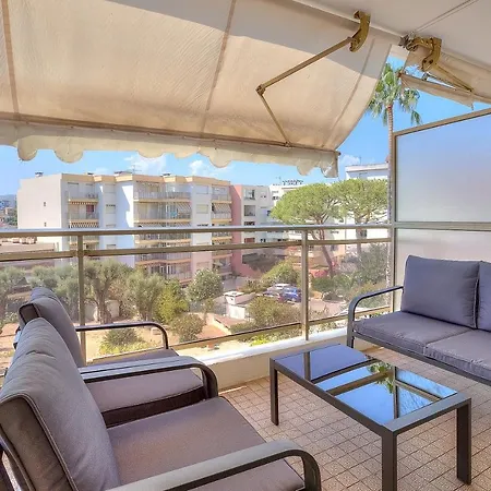 Le Sun-beach - Spacieux 3 Pieces Avec Parking A 400 M Des Plages De * Juan-les-Pins