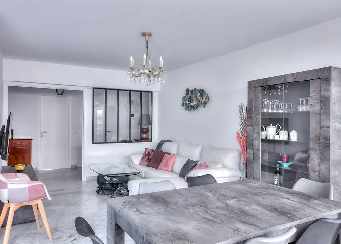 Le Sun-beach - Spacieux 3 Pièces Avec Parking à 400 M Des Plages De Appartement