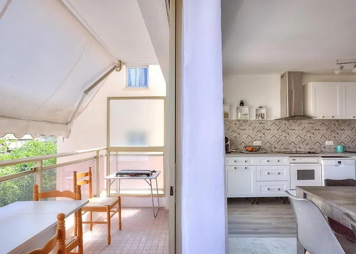 Le Sun-beach - Spacieux 3 Pièces Avec Parking à 400 M Des Plages De Appartement Juan-les-Pins